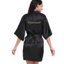 Bride Satin Robe