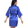 Bride Satin Robe