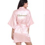 Bride Satin Robe