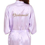Bride Satin Robe