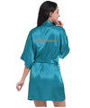 Bride Satin Robe