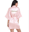 Bride Satin Robe