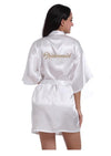 Bride Satin Robe